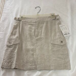 Athleta Tan Mini Skirt